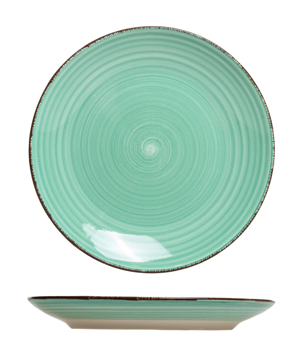 Cookinglife Ontbijtborden / Dessertborden Delice Groen ø 19 cm - 6 stuks