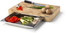 Continenta Houten Snijplank met RVS Lade - Kopshout - 48 x 33 cm