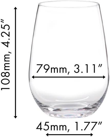 Riedel Witte Wijnglazen O Wine - Riesling / Sauvignon Blanc - 375 ml - Pay 3 Get 4
