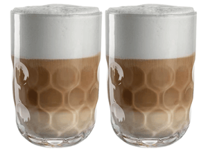 Leonardo Latte Macchiato Glazen - Gocce Uno - 390 ml - 2 stuks