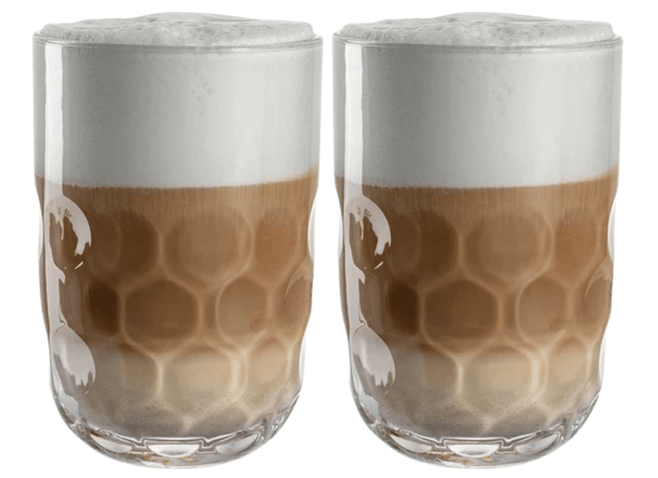 Leonardo Latte Macchiato Glazen - Gocce Uno - 390 ml - 2 stuks
