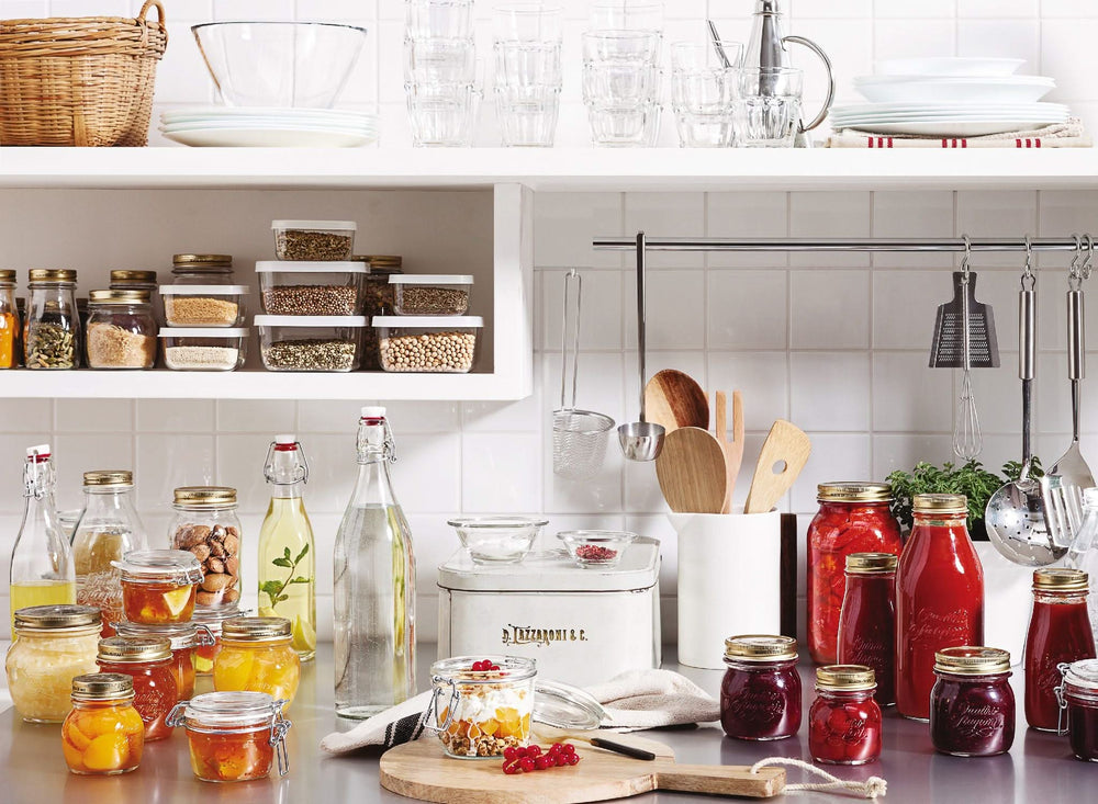 Bormioli Rocco Mason Jar / Weckpot Quattro Stagioni - ø 7.5 cm / 150 ml - 4 stuks