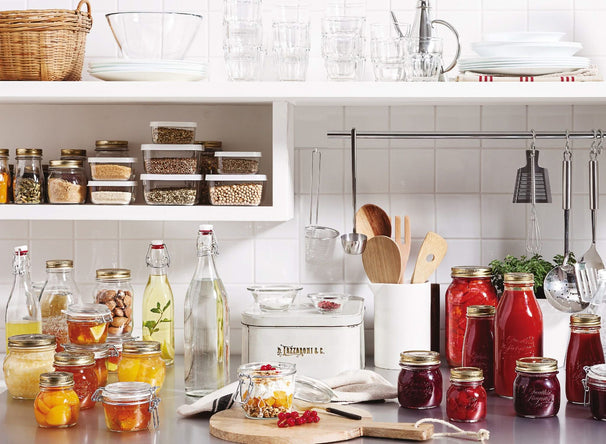 Bormioli Rocco Mason Jar / Weckpot Quattro Stagioni - ø 7.5 cm / 150 ml - 4 stuks
