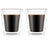 Bodum Dubbelwandige koffie- / theeglazen Canteen - gepatenteerd ventiel - 200 ml - 2 stuks