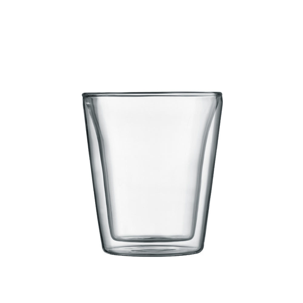 Bodum Dubbelwandige koffie- / theeglazen Canteen - gepatenteerd ventiel - 200 ml - 2 stuks