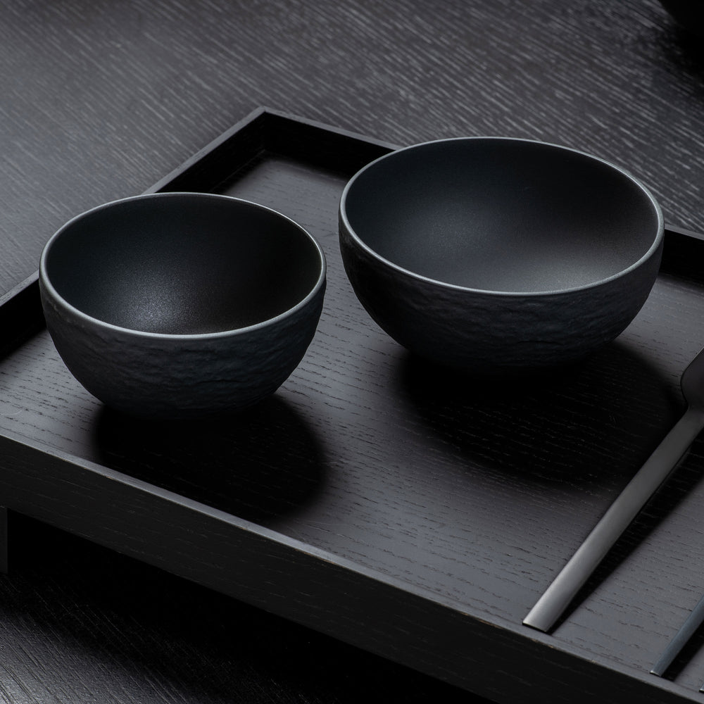 Villeroy & Boch Kom Manufacture Rock - Zwart - ø 14 cm