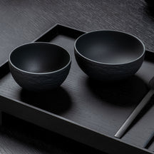 Villeroy & Boch Kom Manufacture Rock - Zwart - ø 14 cm