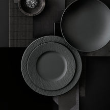Villeroy & Boch Dinerbord Manufacture Rock - Zwart - ø 27 cm