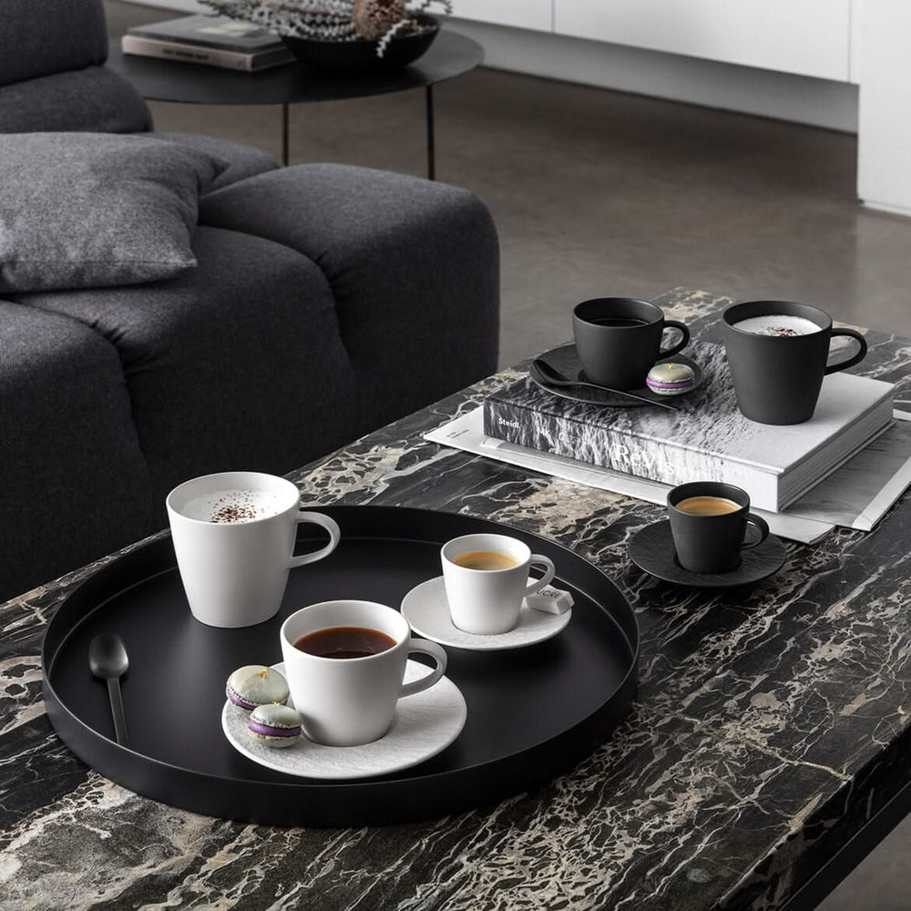 Villeroy & Boch Koffieschotel Manufacture Rock - Wit - ø 15.5 cm