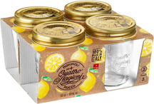 Bormioli Rocco Mason Jar / Weckpot Quattro Stagioni - ø 9 cm / 320 ml - 4 stuks