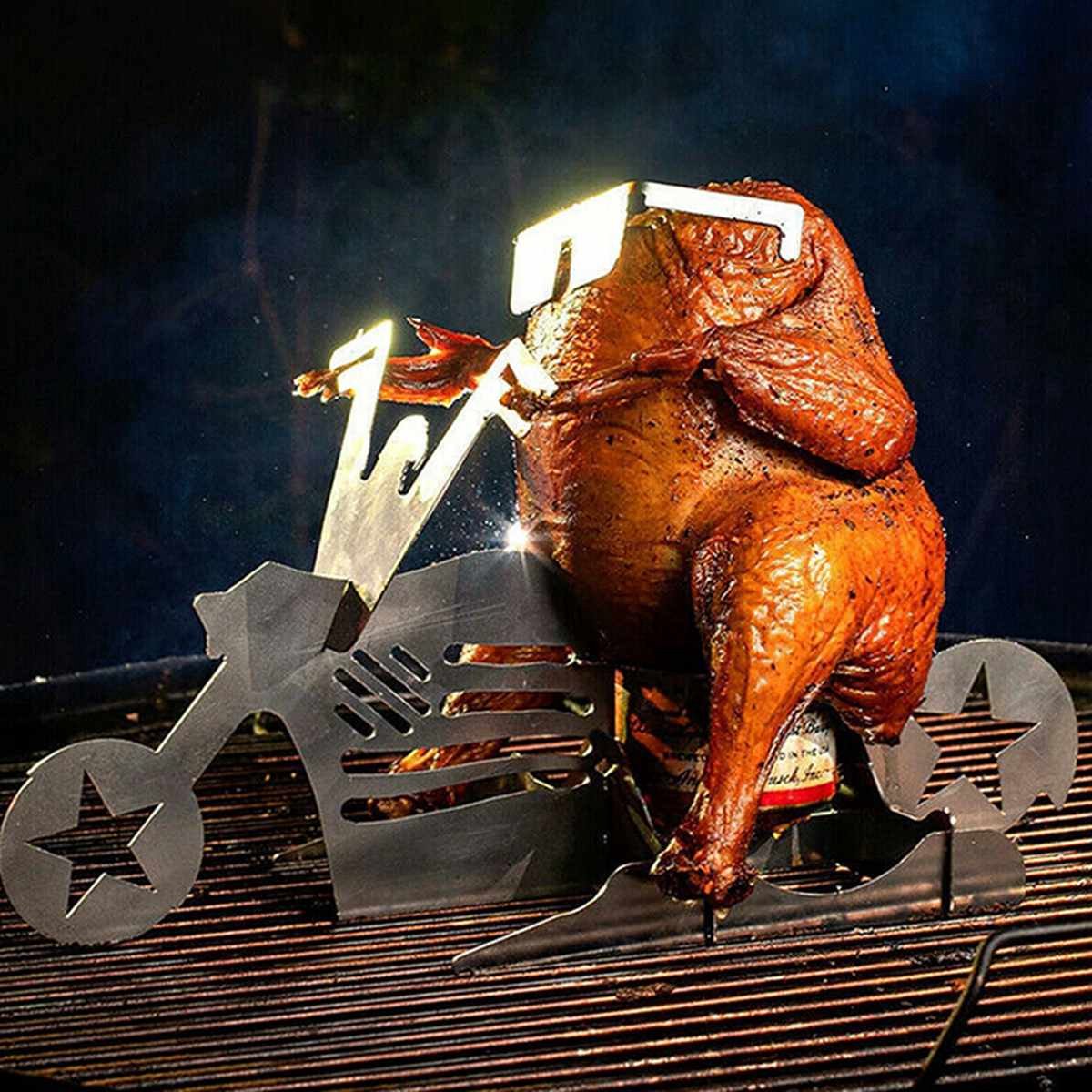 Een sappige klassieker met een twist, zet de kip rechtop en laat ‘m shinen op het rooster!