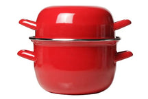 Cosy & Trendy Mosselpan - Emaille - Rood - ø 18 cm / 2.8 liter - geëmailleerde anti-aanbaklaag