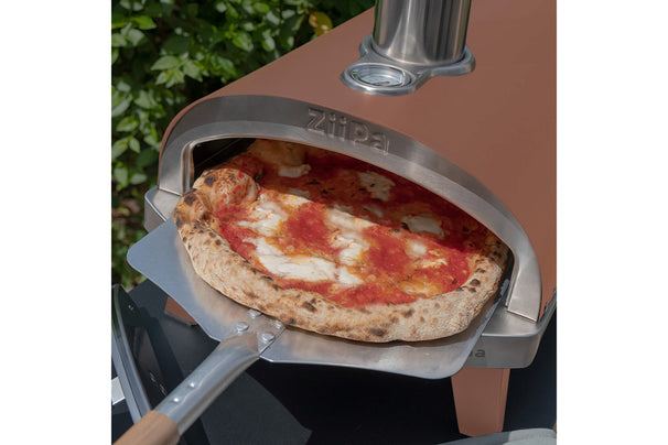 Cookinglife Pizzaoven Startset Houtgestookt - Met 10 kg Eiken Pellets, Pizzaschep & Pizzasnijder