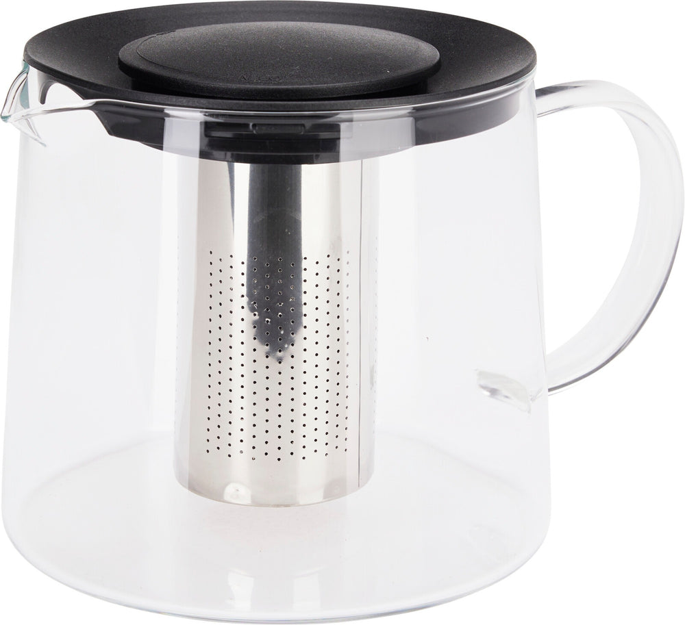 Cookinglife Theepot met RVS Theefilter - Borosilicaat Glas - 1.5 Liter