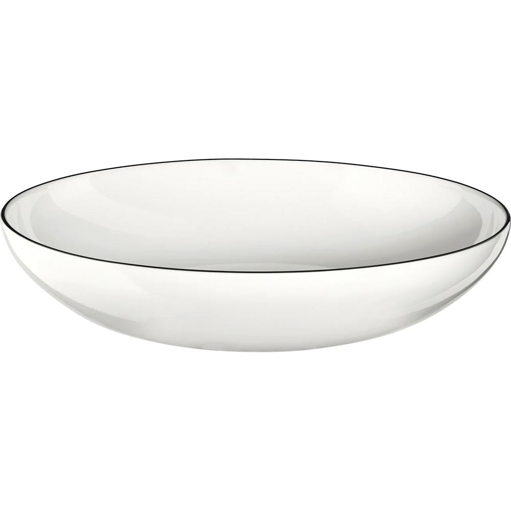 ASA Selection Diepe Borden / Pastaborden A Table Ligne Noire ø 22 cm - 4 Stuks