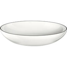 ASA Selection Diepe Borden / Pastaborden A Table Ligne Noire ø 22 cm - 4 Stuks