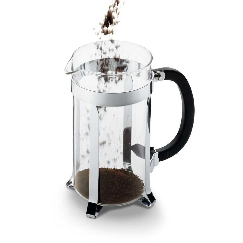 Bodum Cafetière - Caffettiera - French Press met Kunststof Deksel 8 Kops - 1 liter