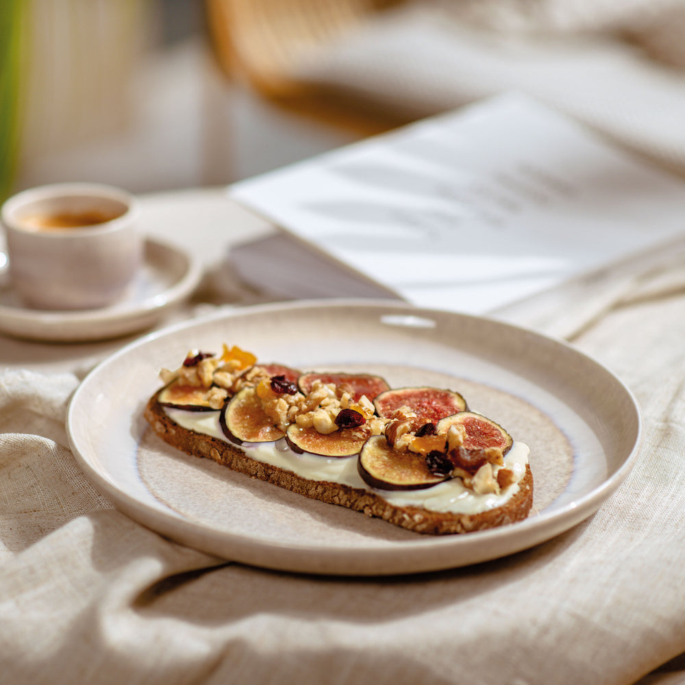 Villeroy & Boch Ontbijtbord / Dessertbord Perlemor Sand - ø 24 cm