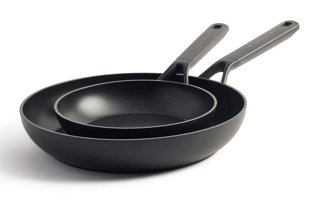 KitchenAid Koekenpannenset Classic Forged 2-delig - ø 20 & 28 cm - keramische anti-aanbaklaag