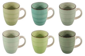 Cookinglife Mokken Delice Groen 350 ml - 6 stuks