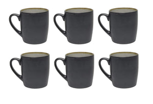 Cookinglife Mokken Nola Warm Grey 350 ml - 6 stuks