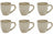 Cookinglife Mokken Sabi Beige 450 ml - 6 Stuks