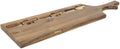 Cookinglife Acacia Borrelplank / Kaasplank met Mesjes - 65 x 20 cm - 4-delig