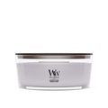 WoodWick Geurkaars Ellipse Lavender & Cedar - 9 cm / 19 cm - Geurkaars in Glas - Houten Lont