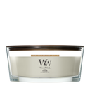 WoodWick Geurkaars Ellipse Fireside - 9 cm / 19 cm - Geurkaars in Glas - Houten Lont