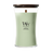 WoodWick Geurkaars Large Matcha Zest - 18 cm / ø 10 cm - Geurkaars in Glas - Houten Lont
