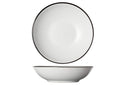 Cosy & Trendy Diepe Borden / Pastaborden Speckle Wit ø 20 cm - 6 stuks