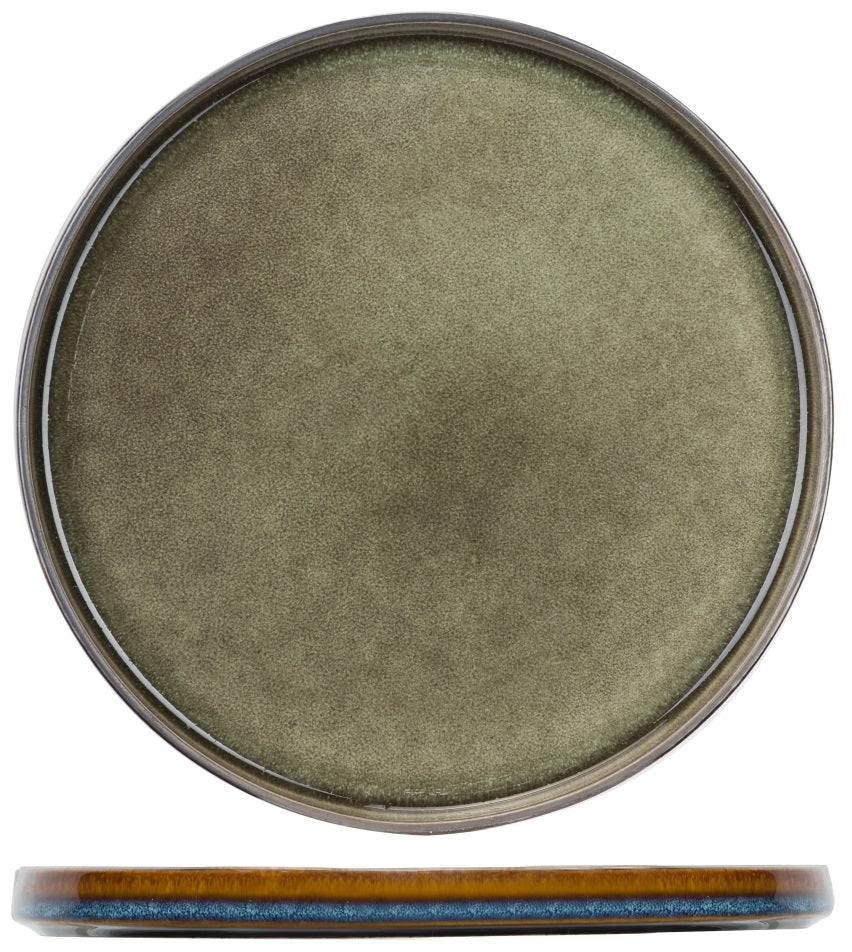 Cosy & Trendy Dinerborden Quintana Green ø 28 cm - 4 Stuks