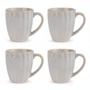 Cosy & Trendy Mokken Astera Pure Wit - ø 9 cm / 350 ml - 4 Stuks