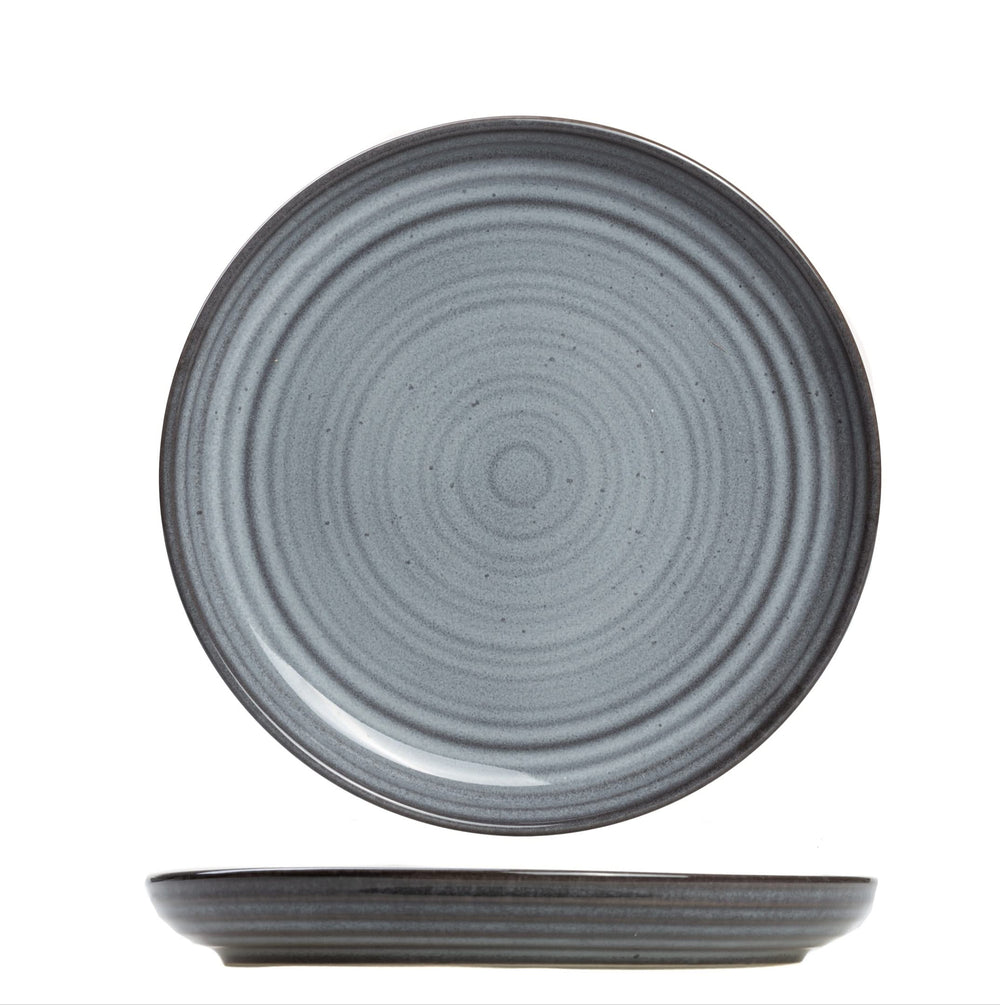 Cosy & Trendy Ontbijtborden / Dessertborden Kentucky Grey ø 22 cm - 4 Stuks