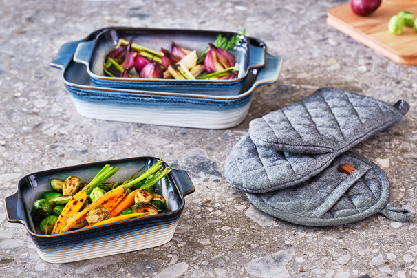 Cosy & Trendy Ovenwant Stoff Black Chambray
