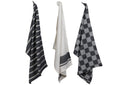 Cosy & Trendy Theedoeken Stoff Black Chambray 50 x 70 cm - 3 Stuks