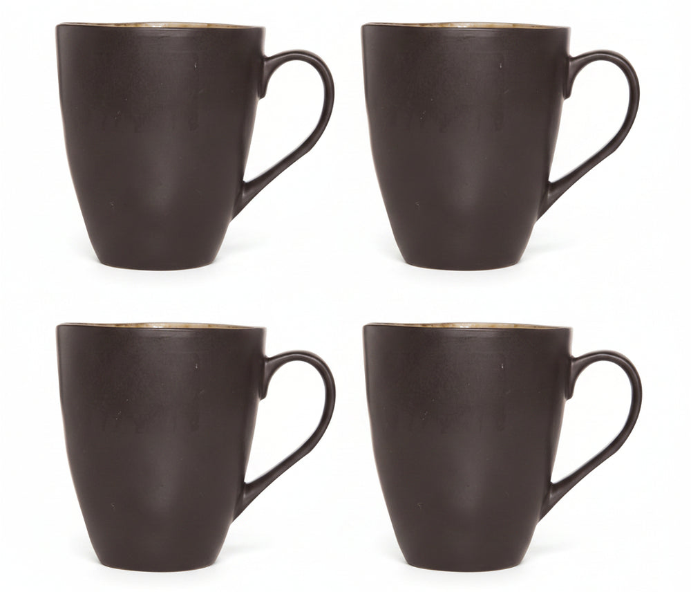 Cosy & Trendy Mokken / Bekers - Laguna Blue Grey - 450 ml - 4 Stuks