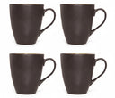 Cosy & Trendy Mokken / Bekers - Laguna Blue Grey - 450 ml - 4 Stuks