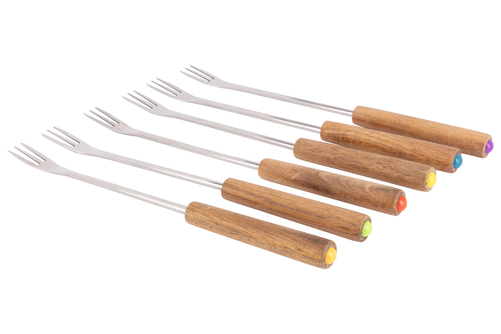 Cookinglife Fondueset Moritz Aardewerk - 6 personen - ø 21 cm