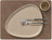 LIND DNA Placemats Nupo - Leer - Brown / Sand - dubbelzijdig - Afwasbaar - 45 x 35 cm - 2 Stuks