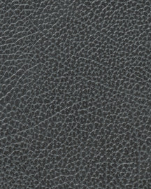 LIND DNA Placemats Hippo - Leer - Black Anthracite - Afwasbaar - 45 x 35 cm - 2 Stuks