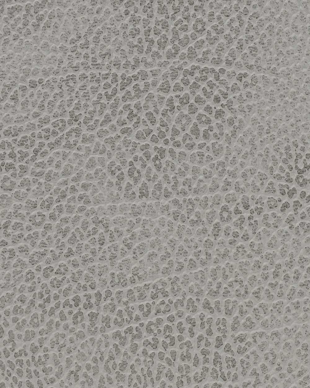 LIND DNA Placemats Hippo - Leer - Anthracite Grey - Afwasbaar - 45 x 35 cm - 2 Stuks