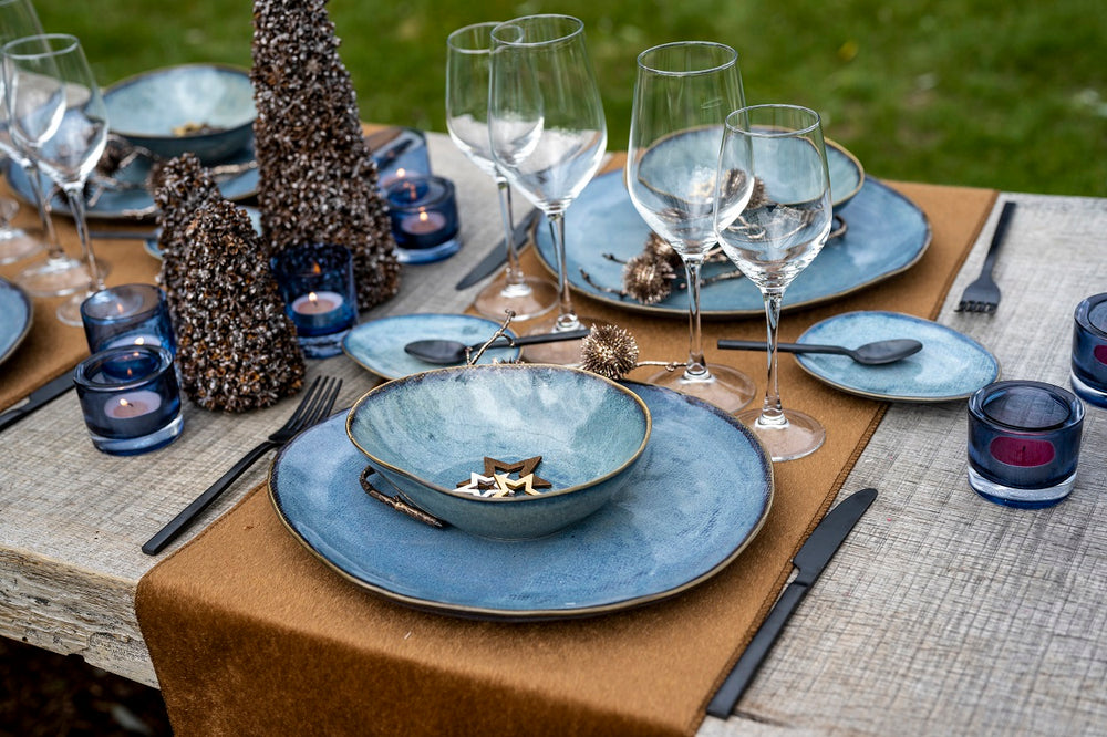 Cosy & Trendy Dinerborden Aicha - 27 x 23 cm - 4 Stuks