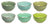 Cookinglife Kleine kommen Delice Groen ø 12 cm - 6 stuks