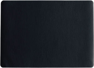 ASA Selection Placemat - Leather Optic Fine - Zwart - Afwasbaar - 46 x 33 cm