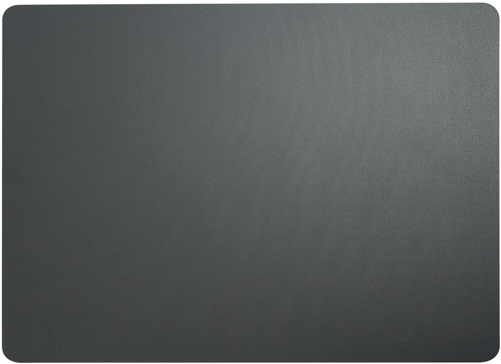 ASA Selection Placemat - Leather Optic Fine - Basalt - Afwasbaar - 46 x 33 cm