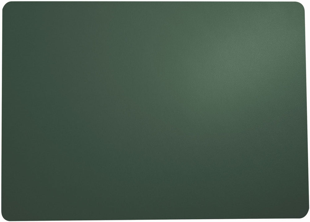 ASA Selection Placemat - Leather Optic Fine - Kale - Afwasbaar - 46 x 33 cm