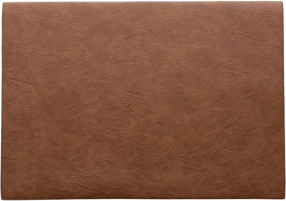 ASA Selection Placemat - Vegan Leather - Caramel - Afwasbaar - 46 x 33 cm