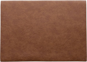 ASA Selection Placemat - Vegan Leather - Caramel - Afwasbaar - 46 x 33 cm