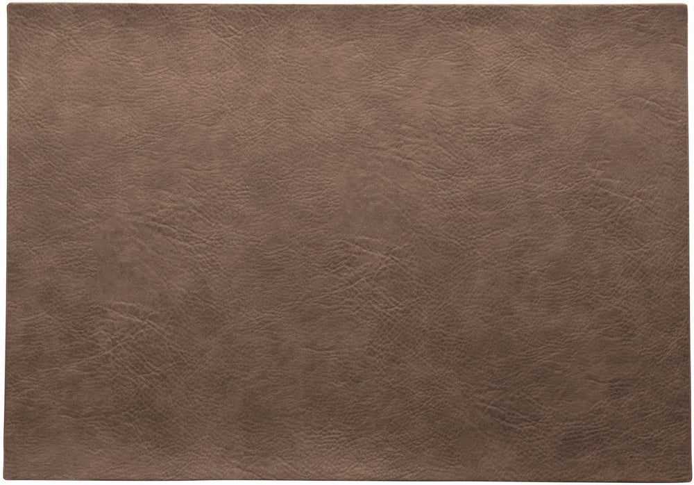ASA Selection Placemat - Vegan Leather - Nougat - Afwasbaar - 46 x 33 cm